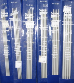 Susan Bates 07"/18 cm 6.00mm/US 10 Plastic Double Point Needles